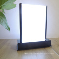 Double Sided Acrylic Table Stand Led Lighting Sign Frame Display Stand Card Menu Holder